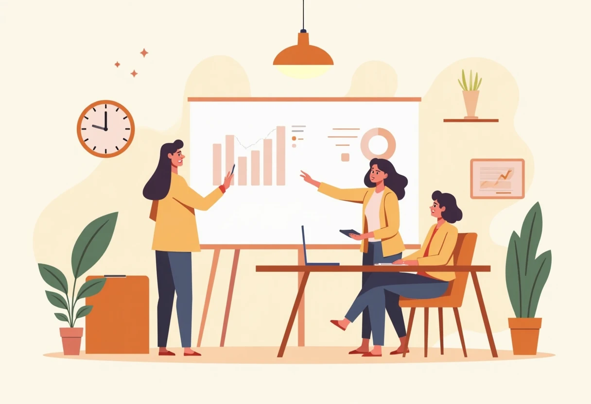 Ambiente de trabalho moderno e inovador
