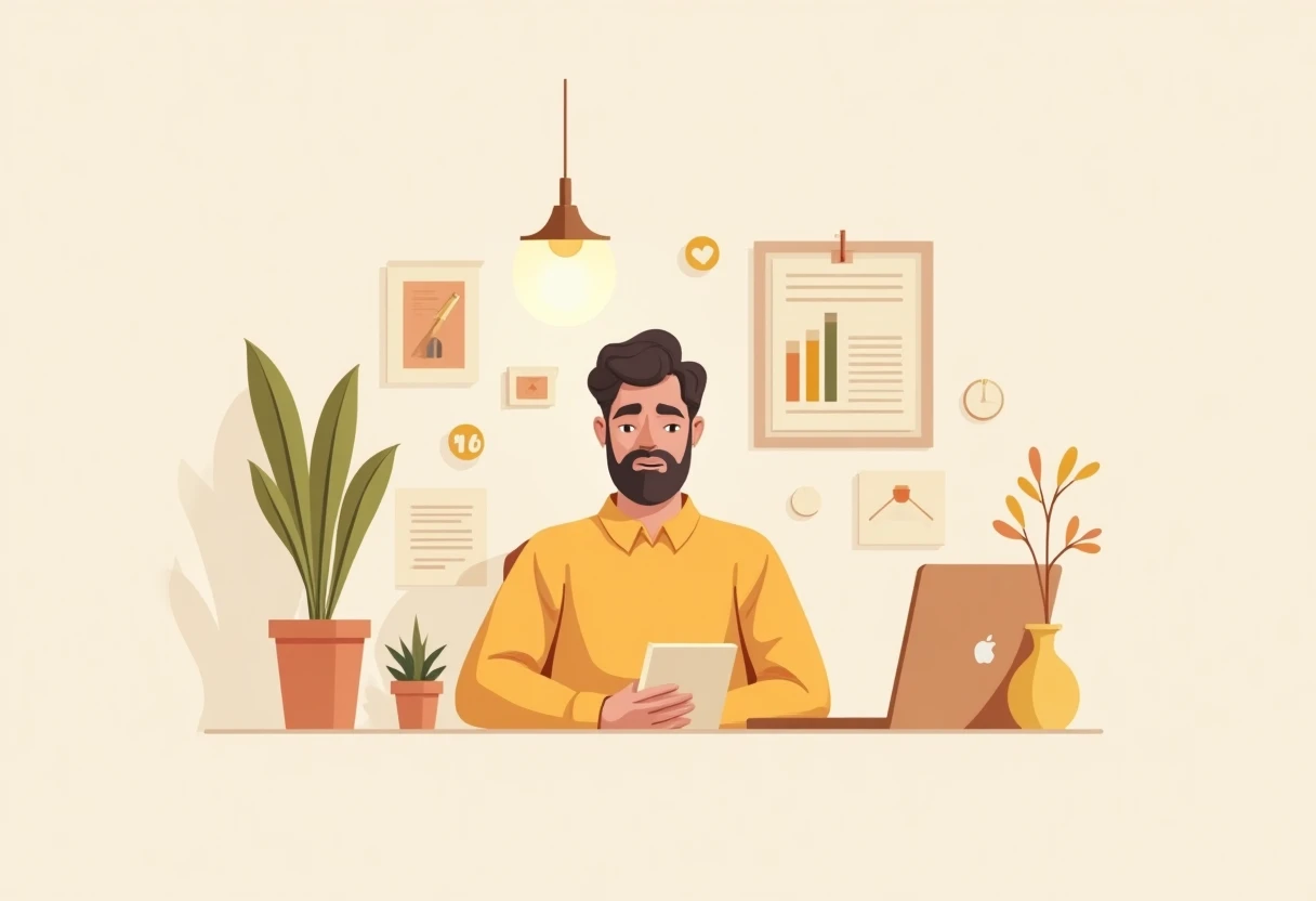 High-paying remote job setting