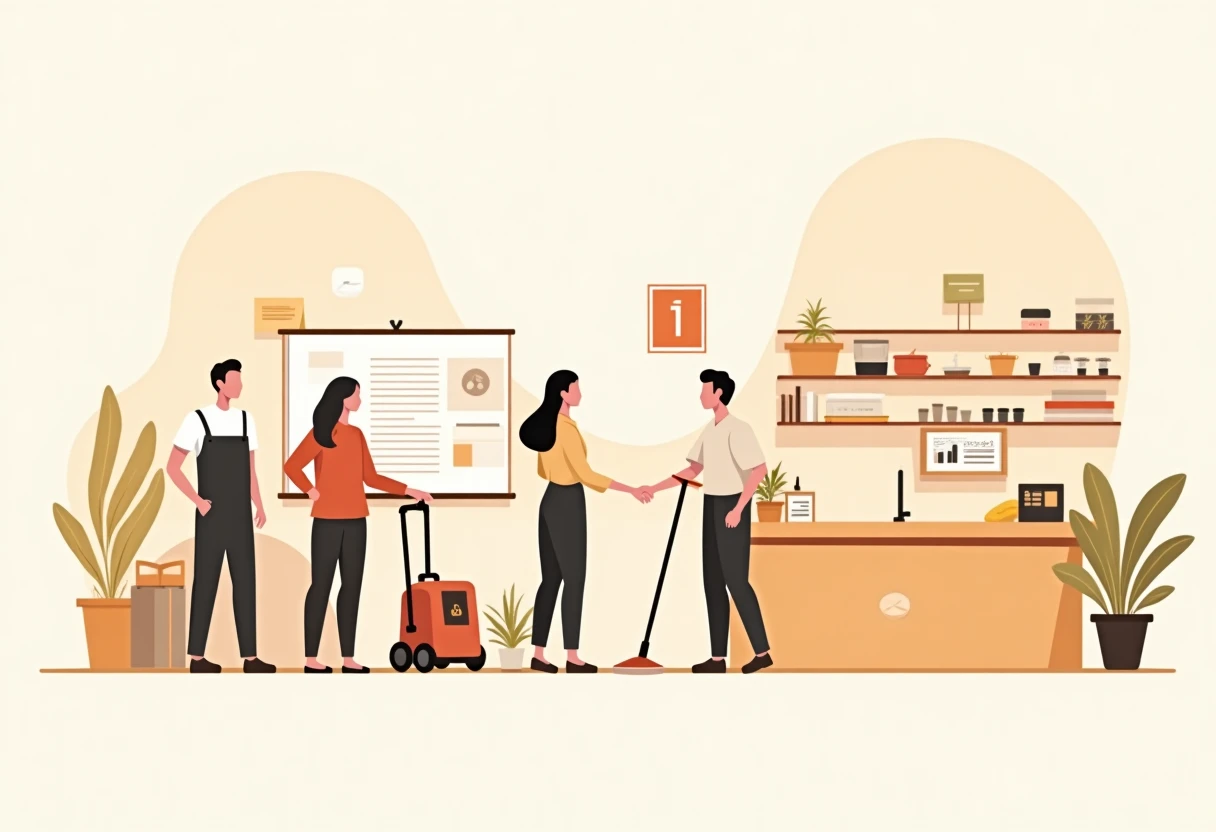 Retail and office cleaning