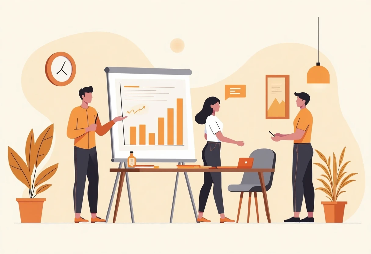 Ambiente de trabalho com benefícios