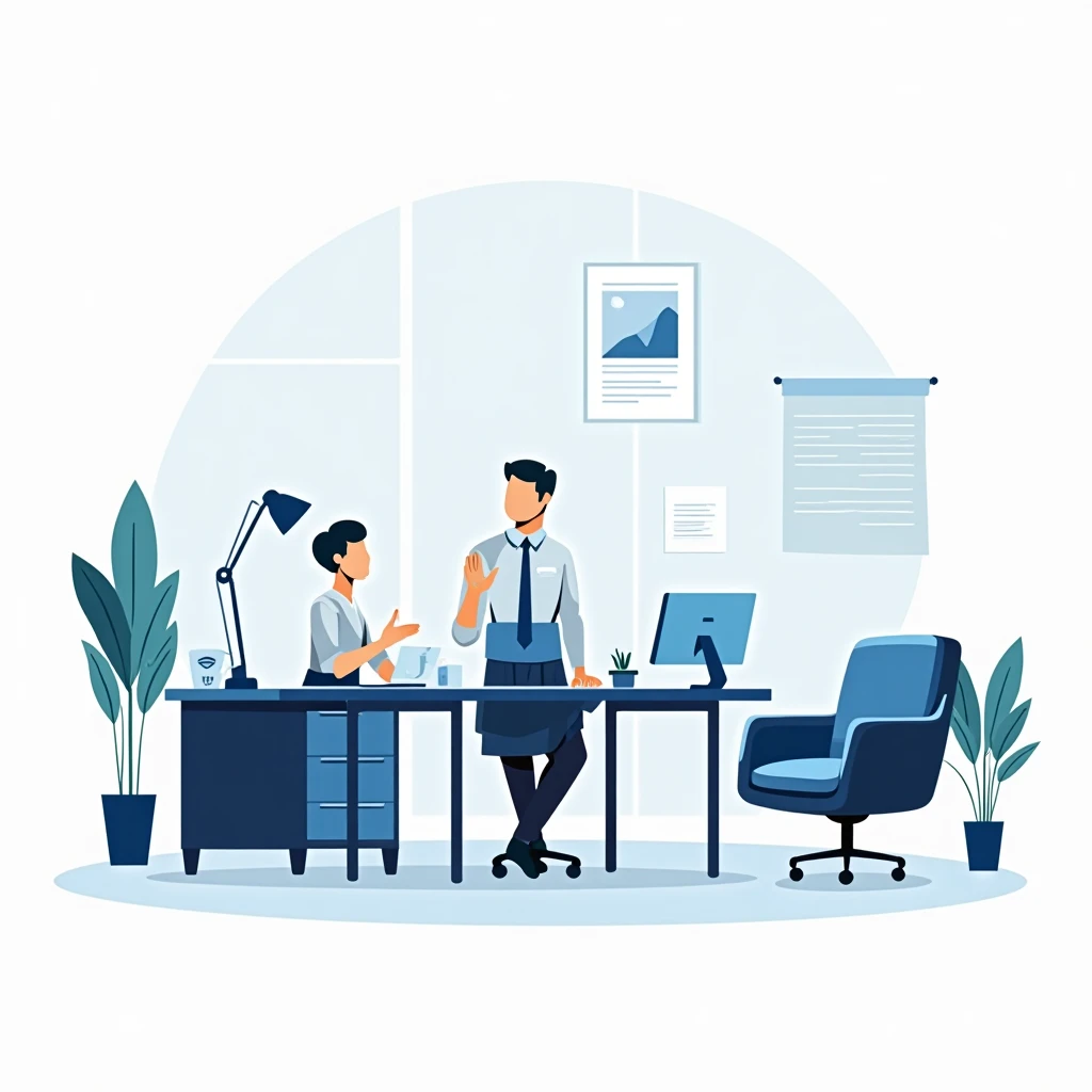 Elegante oficina moderna