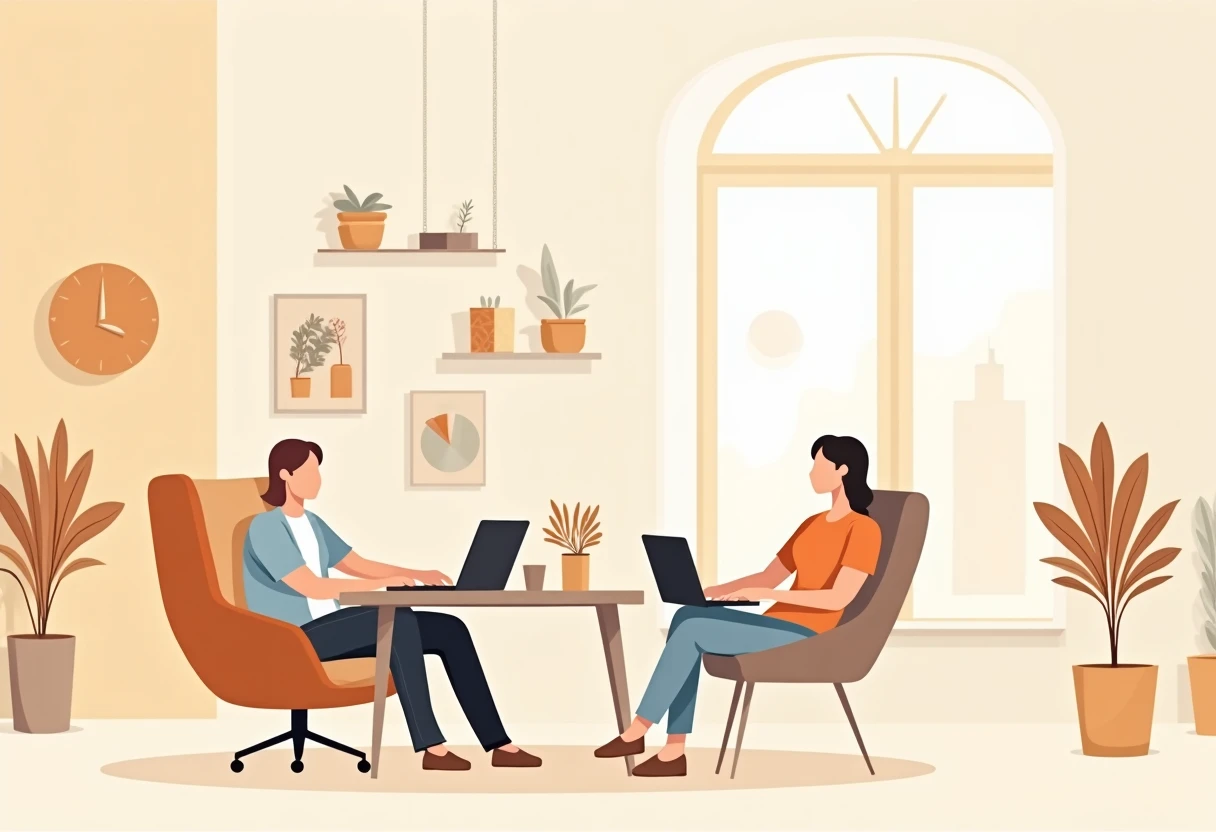 Remote work setting