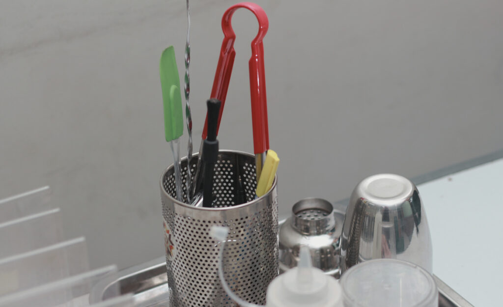 sanitize cooking tools